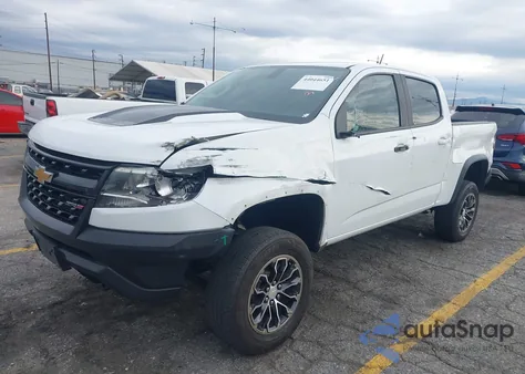 2018 Chevrolet Colorado Zr2 z USA, uszkodzony, nr VIN 1GCGTEEN3J1299843